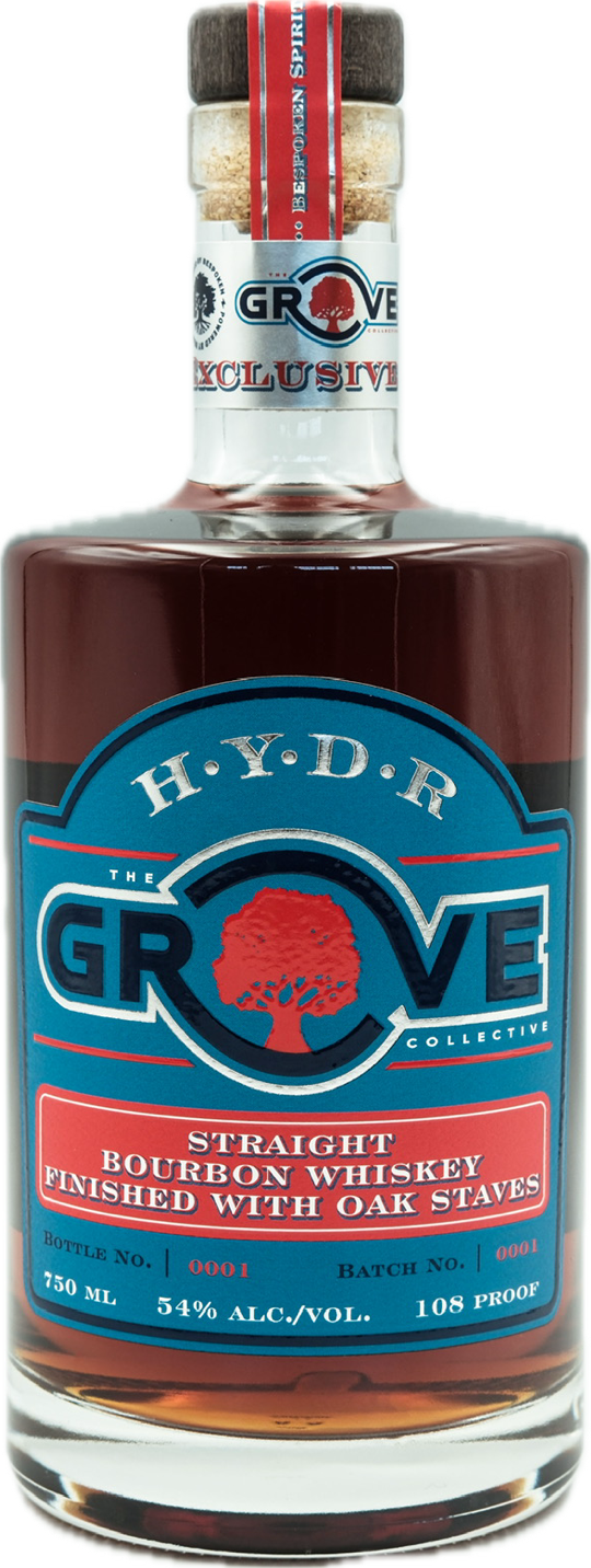 The Grove Bourbon Victory Bottle