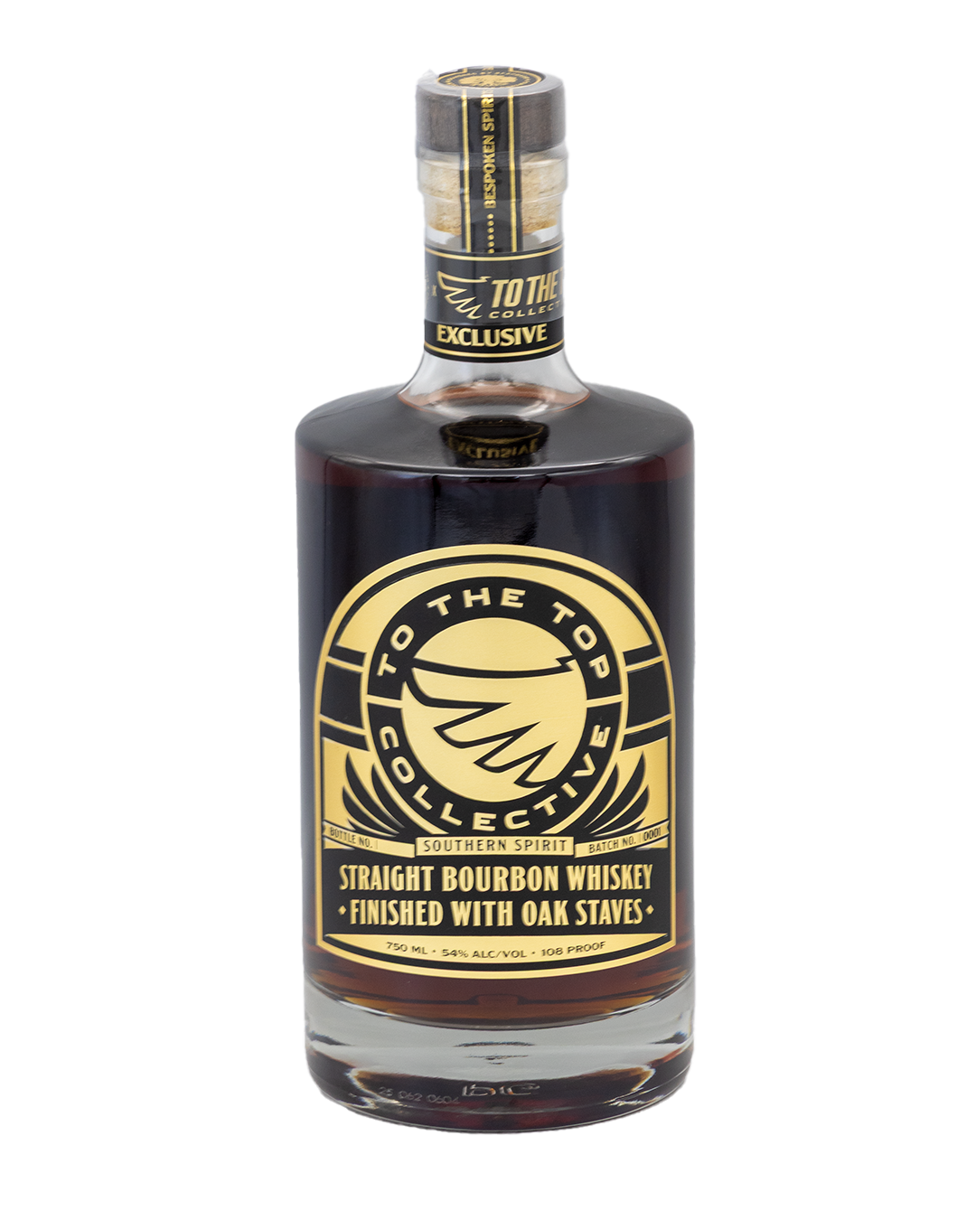 To the Top Bourbon Victory Bottle