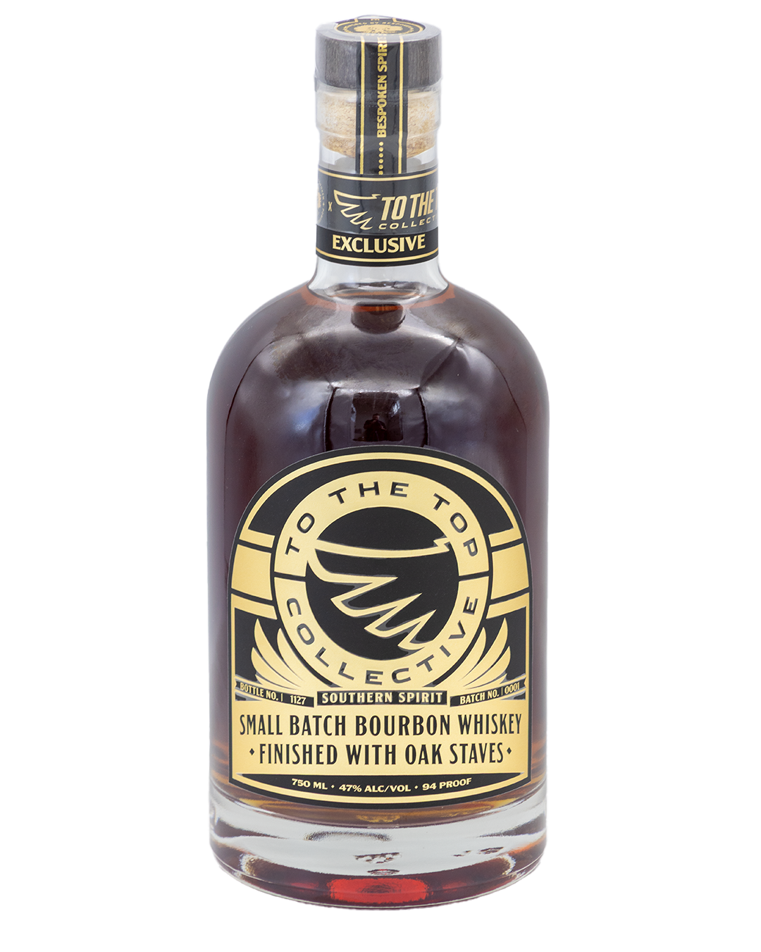 To The Top Bourbon Kickoff Bottle