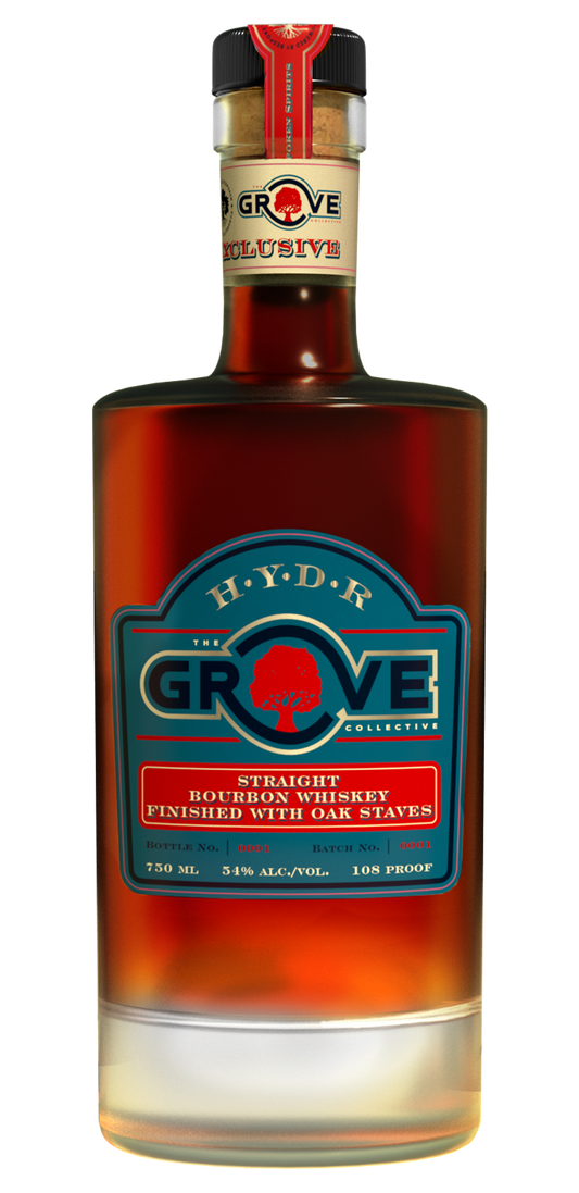 The Grove Bourbon Victory Bottle