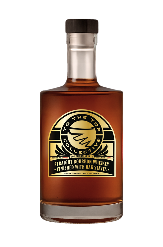 To the Top Bourbon Victory Bottle